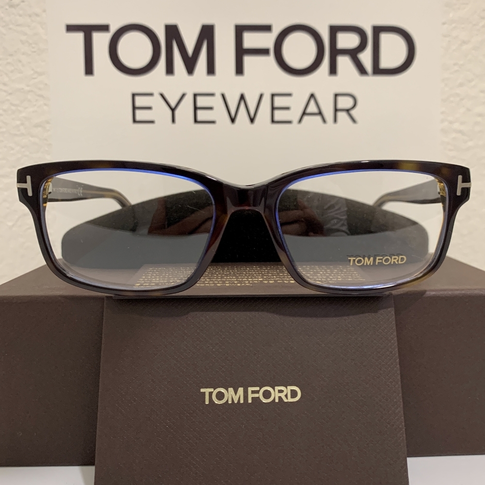 TOM FORD Glasses Model TF5313 Tortoise/Blue